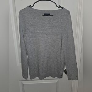 Gray Knit Sweater Tommy Hilfiger Medium